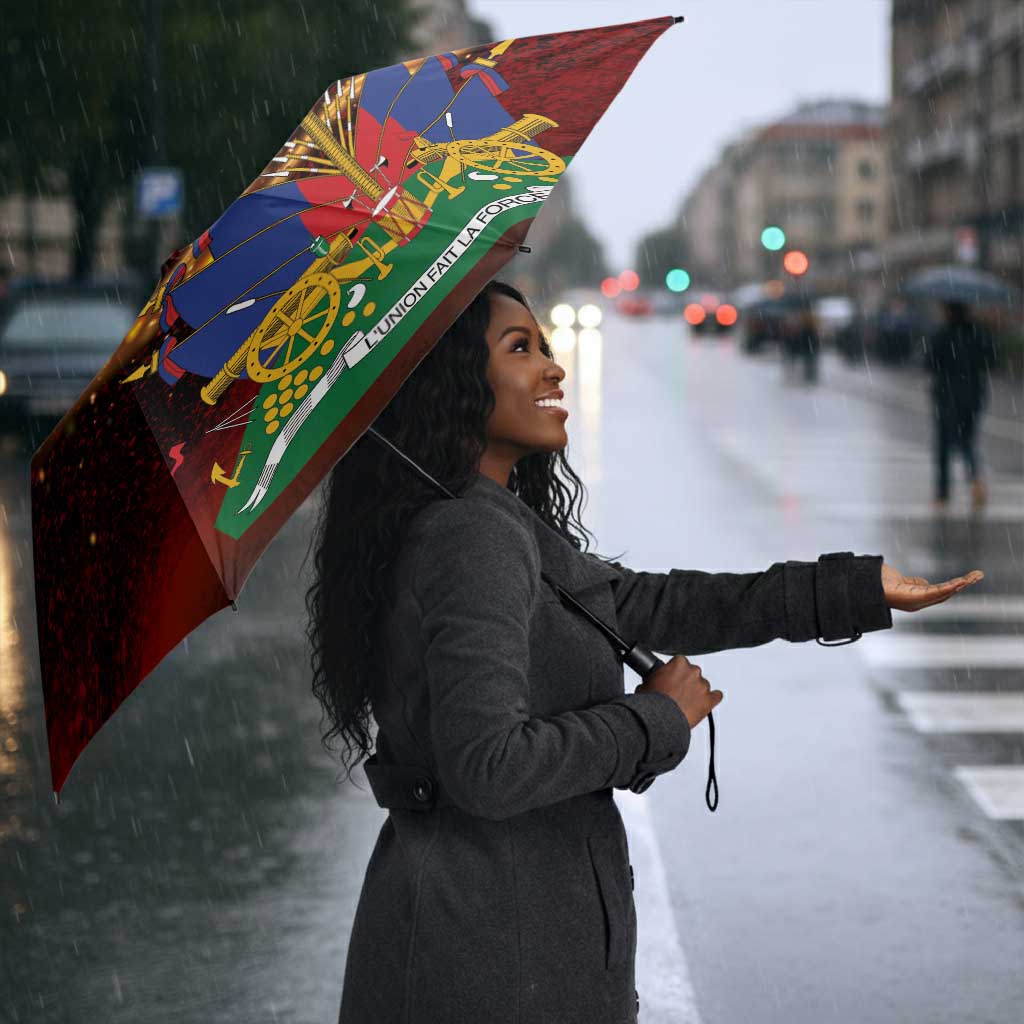 Haiti Mondyal 2026 Umbrella Proud to Be Haitian
