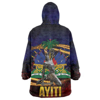 Haiti Mondyal 2026 Wearable Blanket Hoodie Proud to Be Haitian