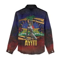 Haiti Mondyal 2026 Women Casual Shirt Proud to Be Haitian