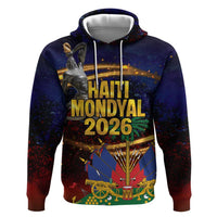 Haiti Mondyal 2026 Zip Hoodie Proud to Be Haitian
