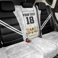 Custom Egypt Football Back Car Seat Cover 2026 Glory Run White Edition