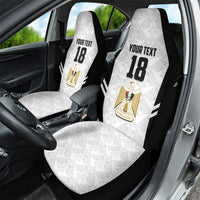 Custom Egypt Football Car Seat Cover 2026 Glory Run White Edition