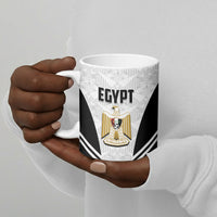 Custom Egypt Football Ceramic Mug 2026 Glory Run White Edition