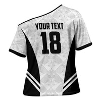 Custom Egypt Football Cross Shoulder Shirt 2026 Glory Run White Edition