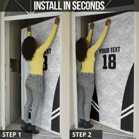 Custom Egypt Football Door Cover 2026 Glory Run White Edition