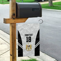 Custom Egypt Football Garden Flag 2026 Glory Run White Edition