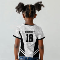 Custom Egypt Football Kid T shirt 2026 Glory Run White Edition