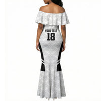 Custom Egypt Football Mermaid Dress 2026 Glory Run White Edition
