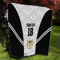 Custom Egypt Football Quilt 2026 Glory Run White Edition