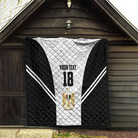 Custom Egypt Football Quilt 2026 Glory Run White Edition