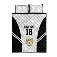 Custom Egypt Football Quilt Bed Set 2026 Glory Run White Edition