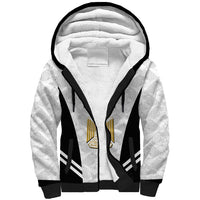 Custom Egypt Football Sherpa Hoodie 2026 Glory Run White Edition