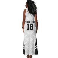Custom Egypt Football Tank Maxi Dress 2026 Glory Run White Edition