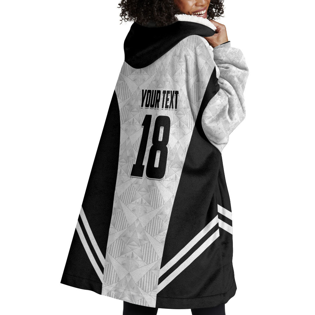 Custom Egypt Football Wearable Blanket Hoodie 2026 Glory Run White Edition