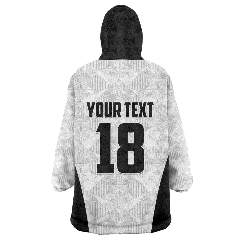 Custom Egypt Football Wearable Blanket Hoodie 2026 Glory Run White Edition