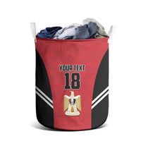 Custom Egypt Football Laundry Basket 2026 Glory Run Red Edition