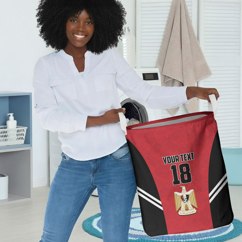 Custom Egypt Football Laundry Basket 2026 Glory Run Red Edition