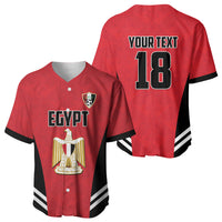 Custom Egypt Football Baseball Jersey 2026 Glory Run Red Edition