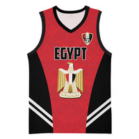 Custom Egypt Football Basketball Jersey 2026 Glory Run Red Edition