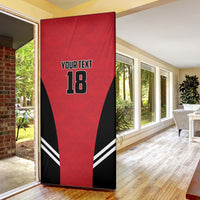 Custom Egypt Football Door Cover 2026 Glory Run Red Edition