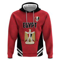 Custom Egypt Football Hoodie 2026 Glory Run Red Edition