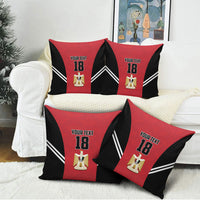 Custom Egypt Football Pillow Cover 2026 Glory Run Red Edition