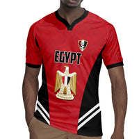 Custom Egypt Football Rugby Jersey 2026 Glory Run Red Edition