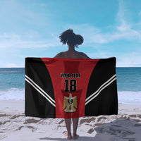 Custom Egypt Football Sarong 2026 Glory Run Red Edition