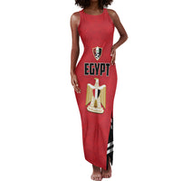Custom Egypt Football Tank Maxi Dress 2026 Glory Run Red Edition