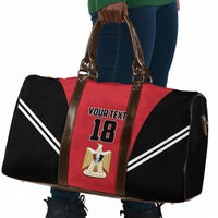Custom Egypt Football Travel Bag 2026 Glory Run Red Edition