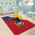 Colombia Coat Of Arms Area Rug With Flag Style And Folk Pattern - Wonder Print Shop