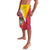 Colombia Coat Of Arms Lavalava With Flag Style And Folk Pattern - Wonder Print Shop