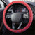 Colombia Coat Of Arms Steering Wheel Cover With Flag Style And Folk Pattern - Wonder Print Shop