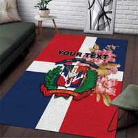 Personalized Dominican Republic Bayahbe Rose Area Rug - Wonder Print Shop