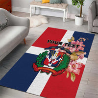 Personalized Dominican Republic Bayahbe Rose Area Rug - Wonder Print Shop