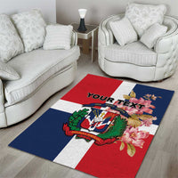 Personalized Dominican Republic Bayahbe Rose Area Rug - Wonder Print Shop