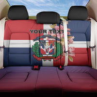 Personalized Dominican Republic Bayahbe Rose Back Car Seat Cover - Wonder Print Shop