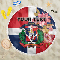 Personalized Dominican Republic Bayahbe Rose Beach Blanket - Wonder Print Shop