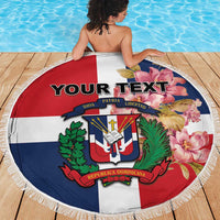 Personalized Dominican Republic Bayahbe Rose Beach Blanket - Wonder Print Shop