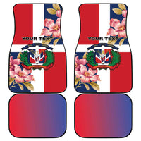 Personalized Dominican Republic Bayahbe Rose Car Mats - Wonder Print Shop