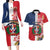 Personalized Dominican Republic Bayahbe Rose Couples Matching Long Sleeve Bodycon Dress and Hawaiian Shirt - Wonder Print Shop