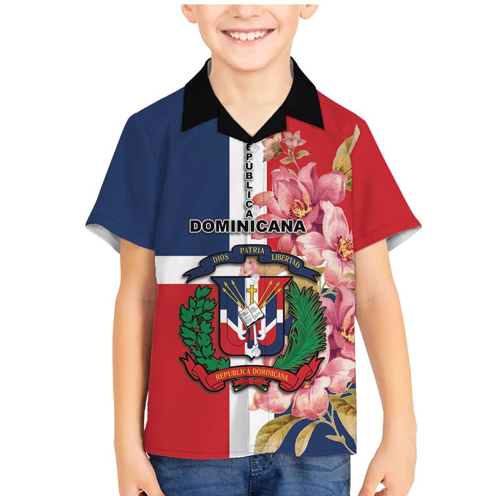 Personalized Dominican Republic Bayahbe Rose Family Matching Mermaid Dress and Hawaiian Shirt - Wonder Print Shop