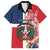 Personalized Dominican Republic Bayahbe Rose Family Matching Off Shoulder Maxi Dress and Hawaiian Shirt - Wonder Print Shop