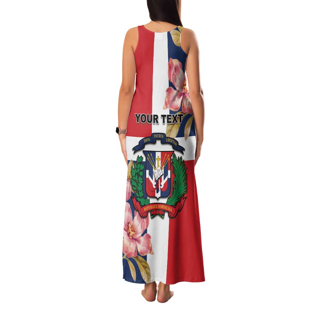 Personalized Dominican Republic Bayahbe Rose Family Matching Tank Maxi Dress and Hawaiian Shirt - Wonder Print Shop