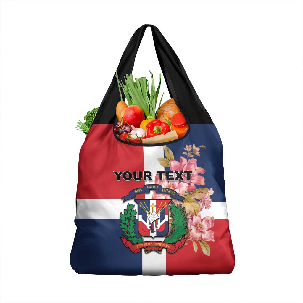 Personalized Dominican Republic Bayahíbe Rose Grocery Bag