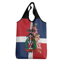 Personalized Dominican Republic Bayahíbe Rose Grocery Bag