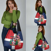 Personalized Dominican Republic Bayahíbe Rose Grocery Bag