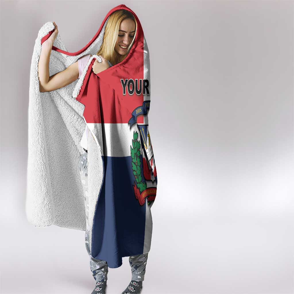 Personalized Dominican Republic Bayahíbe Rose Hooded Blanket