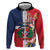 Personalized Dominican Republic Bayahbe Rose Hoodie - Wonder Print Shop