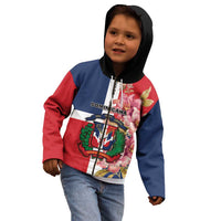 Personalized Dominican Republic Bayahbe Rose Kid Hoodie - Wonder Print Shop